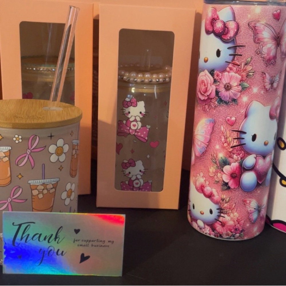 Hello Kitty Pink Tumbler and more